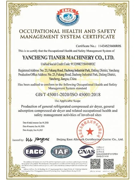 Certificación del Sistema de Gestión de Seguridad y Salud en el Trabajo ISO 45001 