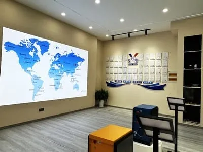 Sala de exposición de productos