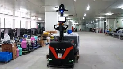 Robot automatizado de manipulación de materiales AGV